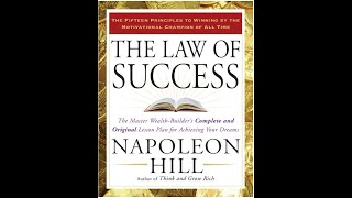 THE LAW OF SUCCESS by Napoleon Hill AUDIOBOOK [upl. by Wolliw]