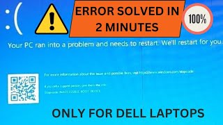 Your device ran into a problem and needs to restart  Windows 10118  Blue Screen Error [upl. by Greer492]