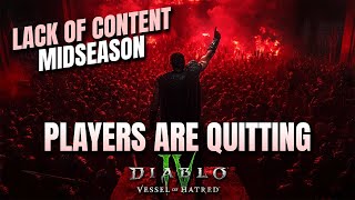 Players are quitting Diablo 4 amp Lack of Midseason Content [upl. by Tina]