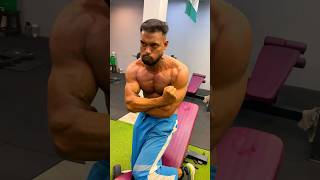 Bodybuilding ka keeda 🔥 hardwork motivation fitnessjourney gymmotivation desi [upl. by Enaywd]