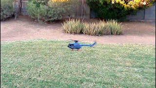 Eachine E120C186 4ch Optical Flow Helo  Late Afternoon Backyard Flight4k [upl. by Matejka]