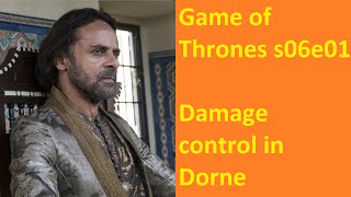 Game of Thrones s06e01  Dorne book changes explained [upl. by Barrus]