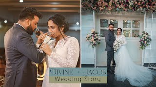 Kerala Beautiful Pentecostal wedding Story 2024  Divine  Jacob [upl. by Ogren]