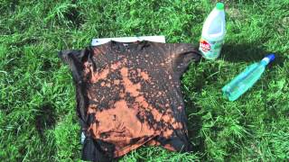 ✂ DIY Teeshirt Délavé ✂ [upl. by Fiedler]