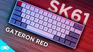 SK61 Review  The BETTER GK61 Part 1 Gateron Optical Red [upl. by Ailahtan11]