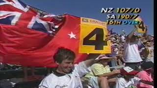 On top of the roof Mark Greatbatch and Rod Latham vs South Africa 1992  NZ commentators [upl. by Madella976]