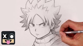 How To Draw Natsu Dragneel  Fairy Tail [upl. by Frisse]