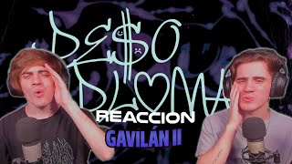 REACCION GAVILÁN II  Peso Pluma Tito Double P Lyric Video [upl. by Sone523]