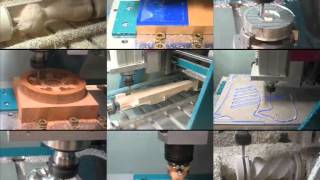 Boxford A3HSRmi2 CNC Router Multi Clips [upl. by Elegna]