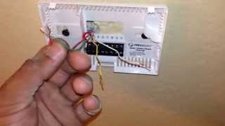 Thermostat Wiring LIVE [upl. by Hulbard723]