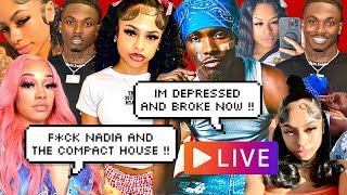 ELI SAYS NADIA amp COMPACT HOUSE RUINED HIM LIVE😳‼️ NYEMA AGREES😱 [upl. by Ylloj]