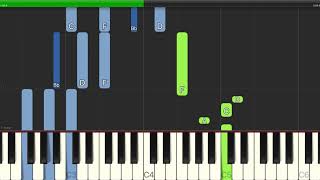 Angry Anderson  Suddenly  Easy Piano with Chords [upl. by Ellon393]