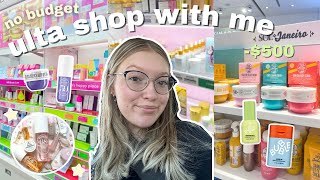 NO BUDGET ULTA SHOP WITH ME  new viral skincare and makeup products  HUGE HAUL [upl. by Rhiamon]