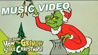 Dr Suess How The Grinch Stole Christmas 1966 Music Video [upl. by Daniela418]