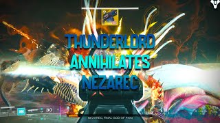 THUNDERLORD COOKS ROOT OF NIGHTMARES  Destiny 2 [upl. by Eimrots]