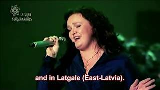 quotLatgalei For LatgaleEastLatvia ENGLISH subtitlestranslation Ilona Bagele amp Raimonds Pauls [upl. by Aleunam138]