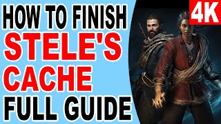 How to Finish Steles Cache 1 amp 2 Treasure Map Location and Solution  Banishers Ghosts of New Eden [upl. by Anot]