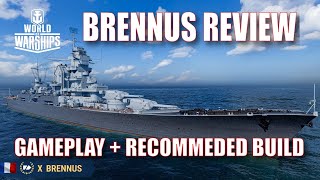 Brennus RB French Heavy Cruisers World of Warships Wows Review Guide [upl. by Sondra]