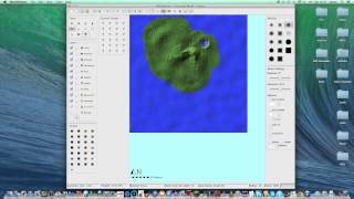 Worldpainter tutorial  survival island [upl. by Byler]