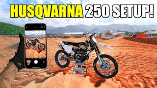 How I made the New Best Husqvarna 250 Setup in Mx Bikes [upl. by Nairod]