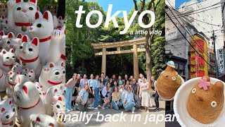 TOKYO VLOG 🗼 taking a group of new friends on a japan trip harajuku shibuya sky bookstores [upl. by Bertero]