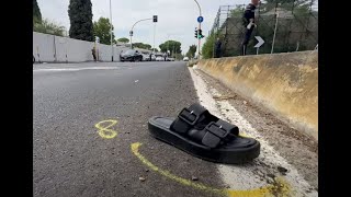 Firenze incidente stradale anziana travolta sulle strisce pedonali rilievi della municipale [upl. by Chapin985]