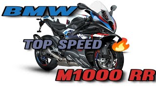 BMW M1000 RR Top Speed 🔥 M1000RR Top Speed 🔥 bmw m1000rr bmwm1000rr topspeed [upl. by Eiramanna]