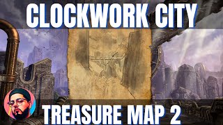 Clockwork City Treasure Map 2 Elder Scrolls Online ESO [upl. by Alra862]