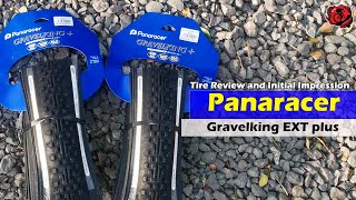 Panaracer GRAVELKING EXT Plus 700c x 38c  Tire Review and Initial Impression  by Bike N Betta [upl. by Satterfield928]