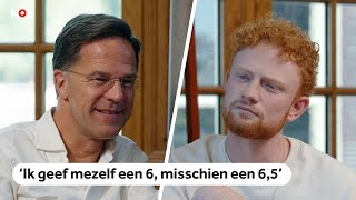 Rutte geeft afscheidsinterview aan NOS Jeugdjournaal [upl. by Relluf]