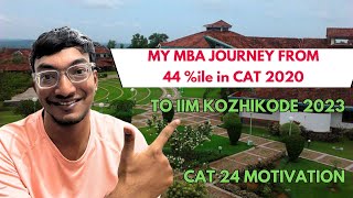 My Journey to IIM Kozhikode  Hemant Tulsan [upl. by Ardnad]