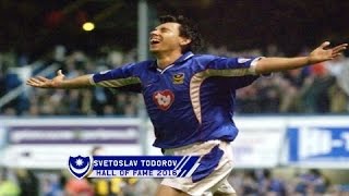 Pompey Hall of Fame 2016 Svetoslav Todorov [upl. by Homans]