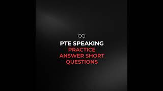 PTE SPEAKING  ANSWER SHORT QUESTIONS PRACTICE DAILY pte ptespeaking english punjabi canada [upl. by Connelly]