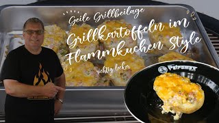 Grillkartoffeln Flammkuchen Style [upl. by Minor124]