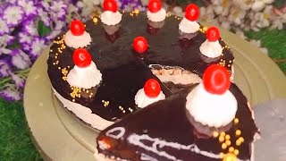 Chocolate Ice Cream Cake Recipe  Eggless Ice Cream Cake  Sunitas Talent [upl. by Elrak370]