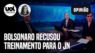 Bolsonaro dispensou media training para o Jornal Nacional diz Carla Araújo [upl. by Ardie699]