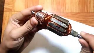 Black in Decker  Hammer Drill Armature RewindingRewirering [upl. by Stamata718]