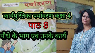 Karya Pustika ParyavaranLesson8Paudhe ke bhag evam unke Kary पर्यावरण4 पौधेके भाग एवं उनके कार्य [upl. by Baillie]