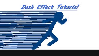 Stick Figure Dash Effect Tutorial  Pivot Animator [upl. by Nie]