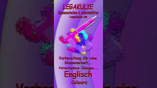 Englisch 5Klasse Colours Interaktive Arbeitsblätter PDF Legakulie shorts lernen school [upl. by Alegnatal]