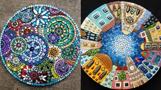 Beautiful Mosaic Art And Craft Design And Ideas [upl. by Enylecoj226]