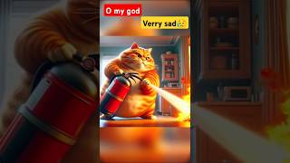 So cat funny short 🤡🌹🤠 status cutecat  ytshorts trending funny cartoon [upl. by Hollie]