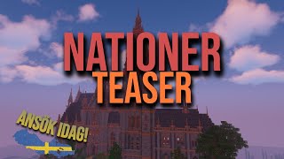 Agonia SMP  Nationer teaser Svensk Minecraft Server Ansök idag [upl. by Binah912]