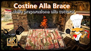 Grigliata di Costine alla Brace dalla preparazione alla cottura [upl. by Lynne]