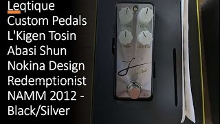 Leqtique L’Kigen Tosin Abasi Shun Nokina Overdrive Distortion Made in Japan 7 String Demo Review [upl. by Ninnahc]