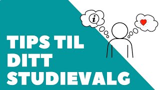 Tips til ditt studievalg [upl. by Caddric315]