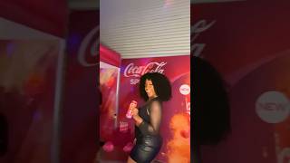 Livin’ in the moment with CocaCola ❤️ ayanataylor blackgirlmagic livestreaming [upl. by Dermott]