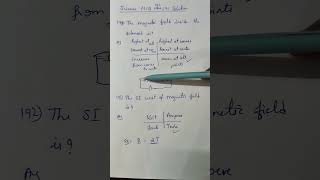 💯💯Science MCQ 191192 Solenoid property powertutorials sciencemcq [upl. by Atse646]