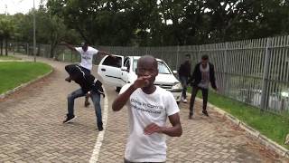 Distruction boyz Omunye phezu komunye bhenga dance part2 Crazyness of Gospel version [upl. by Ceevah]