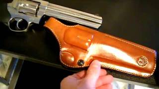 Ruger GP100 with Galco Holster and Hornady Bullets [upl. by Jemena]